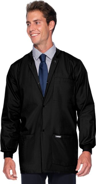 Men's Warm Up Jacket Black XLG