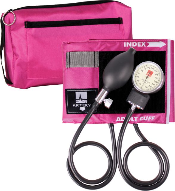 Accura Sphygmomanometer Hot Pink
