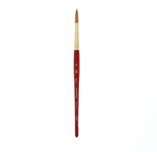 Heritage Sythetic Sable Brush Watercolor Round 10