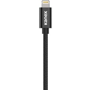 Kanex DuraBraid Premium USB-C to Lightning Cable, 1M, Black