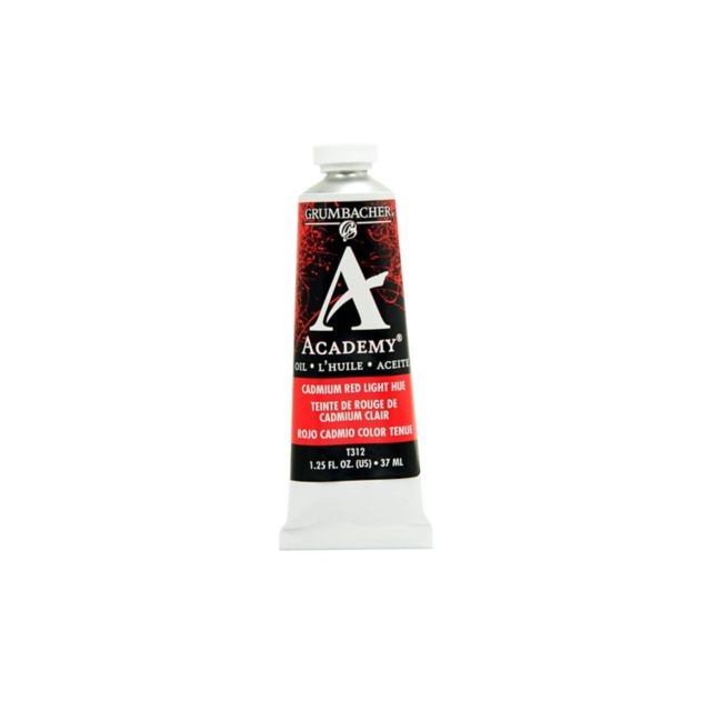 ACADEMY OIL 37ML CADMIUM RED LIGHT HUE