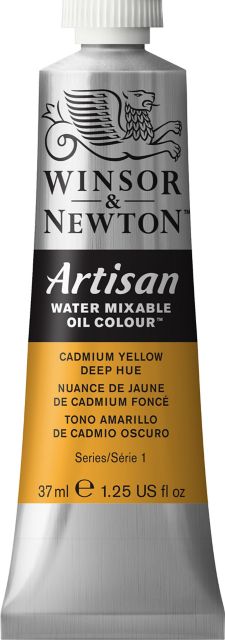 ARTISAN WATER MIXABLE OIL  37ML CADMIUM YEL DEEP HUE