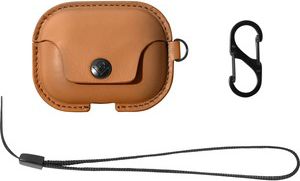 Twelve South AirSnap Pro Burnished Leather Case for AirPods Pro Black - ONLINE ONLY