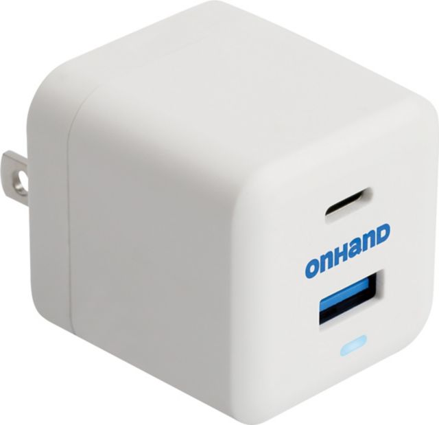 ONHAND USB-C USB-A CHG 30W WHT - ONLINE ONLY