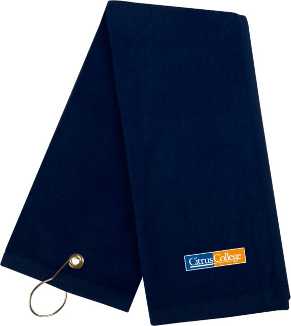 Citrus College Golf Towel Citrus College Logo Embroidery - ONLINE ONLY