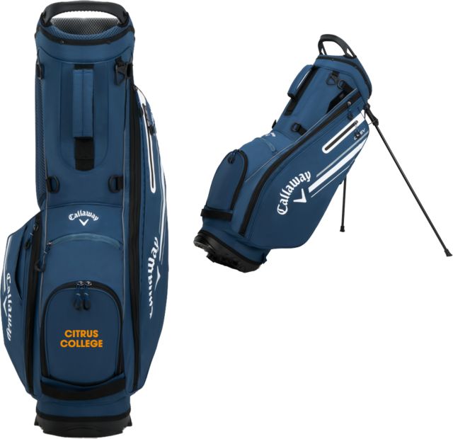 Citrus College Callaway Chev Stand Golf Bag Citrus College Stacked - ONLINE ONLY