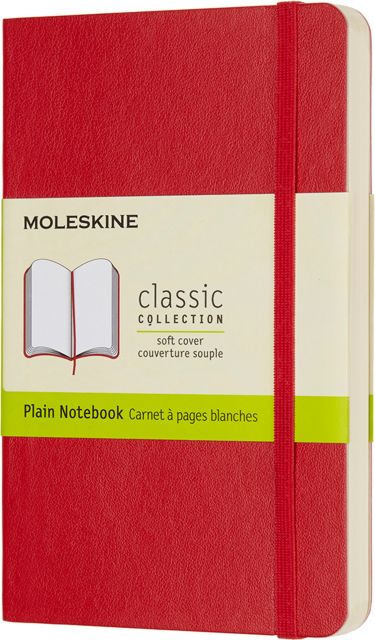 NOTEBK PLAIN SOFT POCKET JOURN