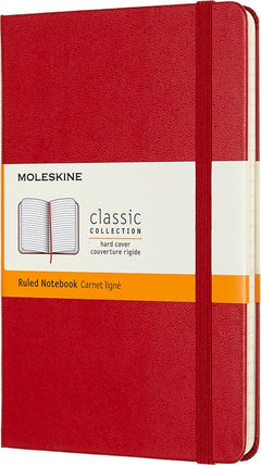 NOTEBK RED RULED POCKET JOURNA